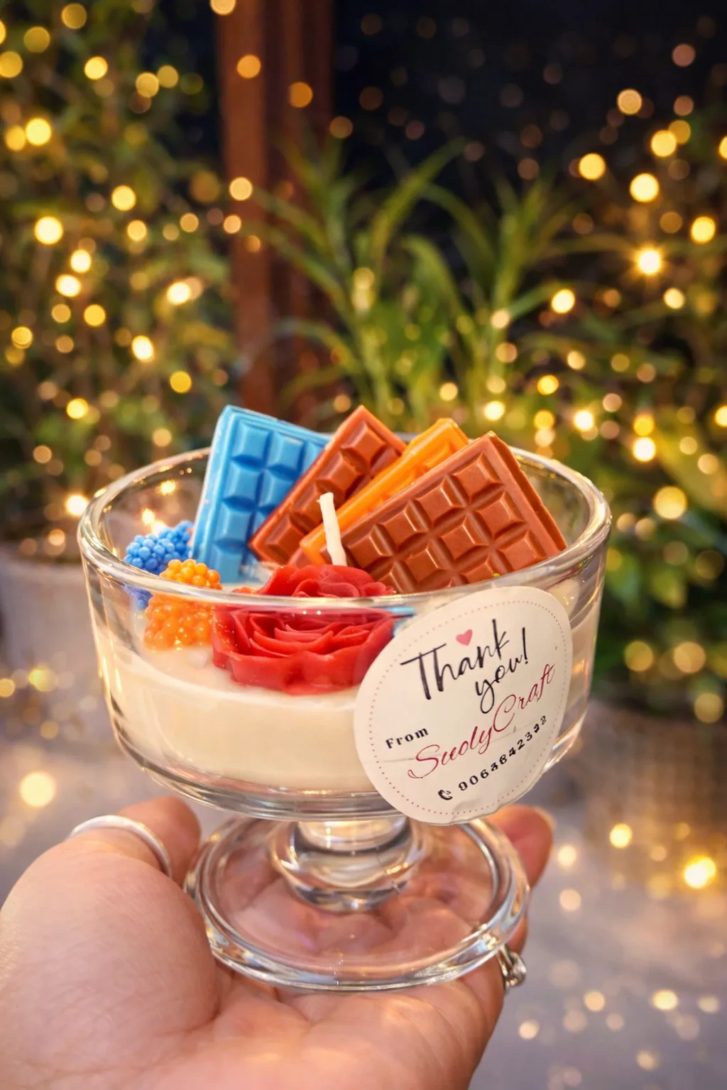 Icecream Candle - Handmade Craft by SuOly Craft