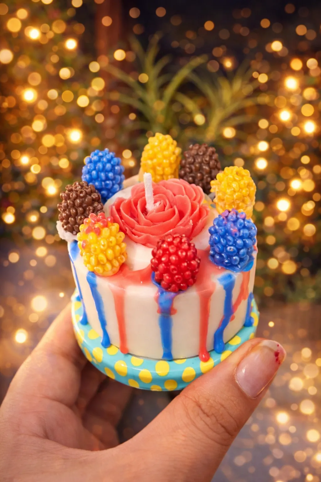 Cup Cake Candle - Handmade Craft by SuOly Craft