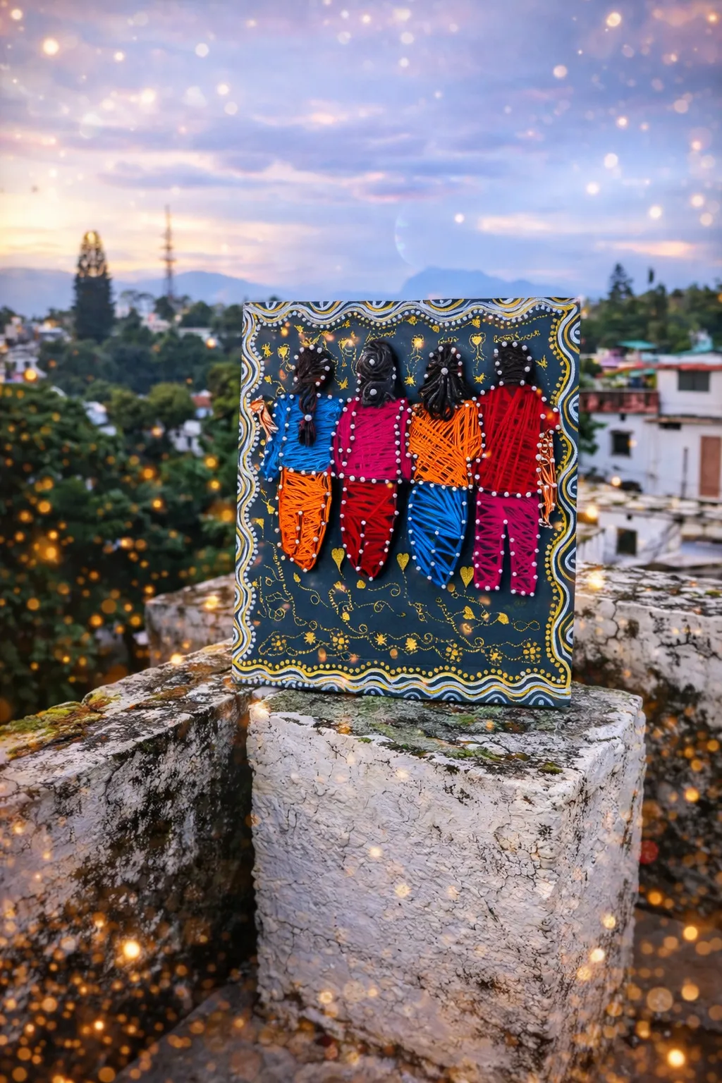 Shivlings String Art (Customize available) - Handmade Craft by SuOly Craft